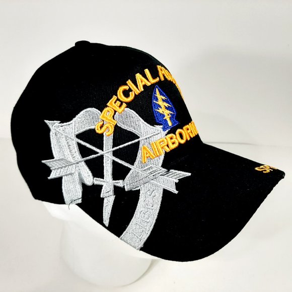 US Army Special Forces Airborne Men's Ball Cap Hat - Picture 2 of 6